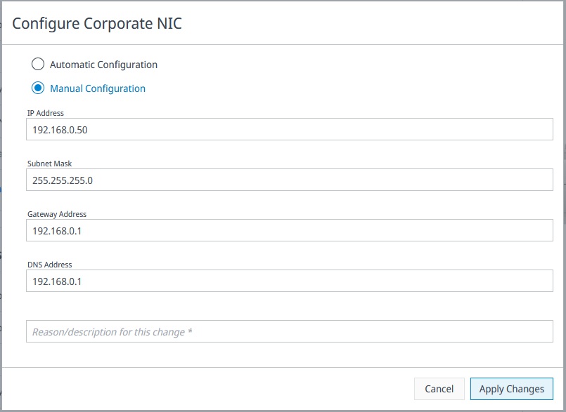 CID Networking Configuration