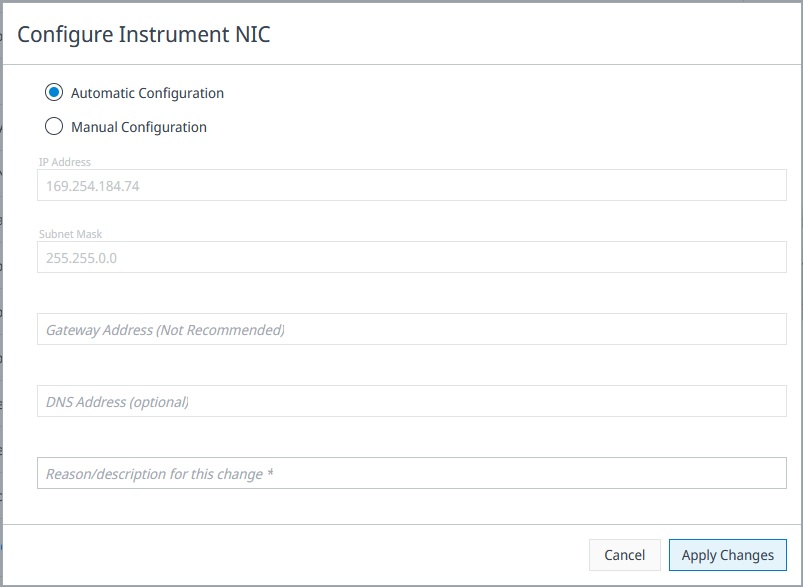 CID Networking Configuration