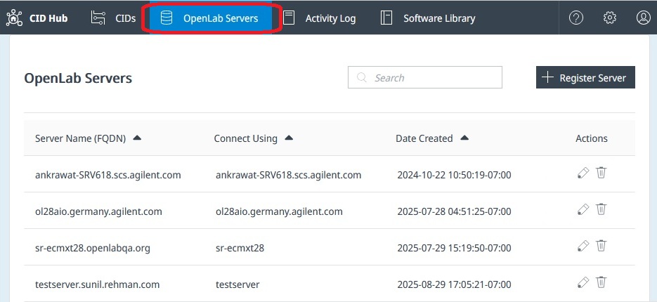Register Server